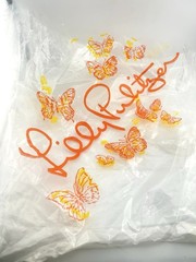 KEY WEST Hand Print Bennet by Leigh Martin FABRIC Neon Pink Floral 45 x 72″ 2 Y