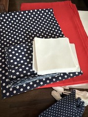 Better Homes & Gardens BiCentennial Quilt Kit 80 X 94 Pillow Kit Red White Blue