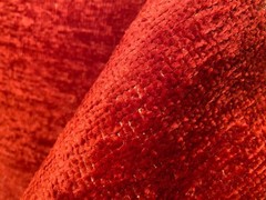 PIERRE FREY Paris Palladio Cerise HAND WOVEN Fabric w/Knit Back $425 Retail BTY