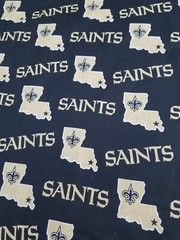 VTG~NFL MLB Sport Teams Fabric~BTY~58/60~Cotton~NEW~your choice~FREE SHIPPING