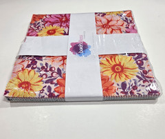 Layer Cake 10” Boundless Fabrics Hey Dahlia 1-43-005-42/SYM16580 Pink Blue White