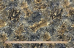 Luxe Wildcat Bengal Cheetah – Cuddle Minky Faux Leopard Fur Fabric