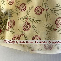 MODA Christmas Fabric by Strain Gervais Taylor 5 Yards Total~Uncut~Quilt Crafts