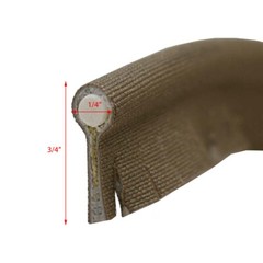 MasterCraft Boat Welting 693110 | Metallic Taupe 1/4 x 3/4 Inch (YD)