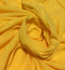 Yellow Semi-Sheer Lawn Cotton Fabric. Width 56″. Sold by piece-6 yard (SP5)