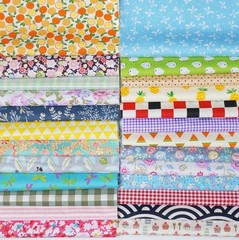 Precut Fabric Squares Misscrafts 200 PCS 4 x inches Cotton Bundle Quilting