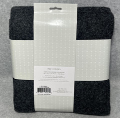 Emma & Mila Felt Fabric Cut Charcoal Gray 36″x72″ Polyester Craft Yard Sheet NEW