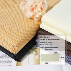 60×40 Inches Antislip Cloth, Vinyl Primary Cloth Backing Fabric, Rug Backing …