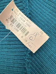 Lot Pendleton Woolen Mills Knit Trim Tube Fabric Remnants Brown Black Turquoise