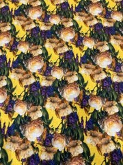 Authentic Top Italian designer. Made in Italy cotton fabric 154 x 150 cm