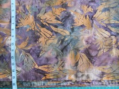 9 Yards HOFFMAN BALI BATIK Fall Autumn Leaves Cotton Fabric 44″ Wide
