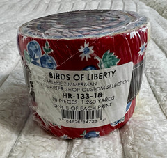 Moda Hello Birds of Liberty Jelly Roll 2.5″ Cotton Quilting Multicolor HR-133-18