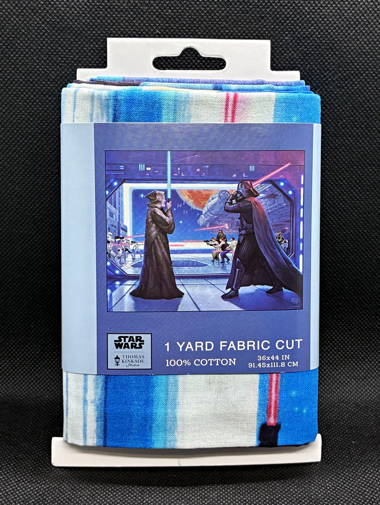 Star Wars Thomas Kinkade Studio Cotton Fabric 1 Yard 36×44 in Multicolor