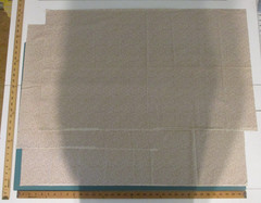 Cotton Quilt Fabric Lot 3 Large Remnant Pieces Marti Michelle Springs Tan Beige