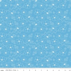 Painted Petals, 5″ x 5″ Squares, Riley Blake $3.99 Ships ANY Amount Of Fabric
