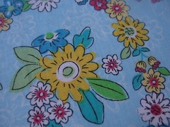 Cotton Fabric Flower circle 43″ X 36″ By Jo Ann No:228