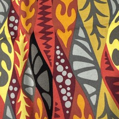 Fabric 100% Cotton One Yard Size Caio Designed By Pam Goecke Aardvark Robert Kau