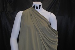 Italian Tencel Spandex Knit Jersey Fabric Eco-friendly gorgeous Cactus Green