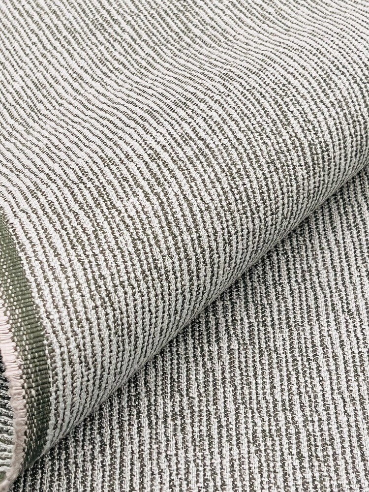Groundworks OUTDOOR Textured Strie Fabric- Aiguille / Sage 4.10 yds GWF-3742.135