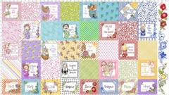 23″ X 44″ Panel Scriptures Faith Medley Joy Journey Cotton Fabric Panel D411.08