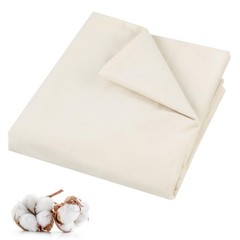 100% Cotton Muslin Fabric, 63 Inch X 2 Yards Unbleached Muslin Linen Fabric b…