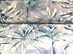 Outdoor Floral Fabric Millcreek Kalawee Skylark Blue Teal Gray 4.5 Yard Lot