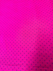 Avlyn Pink with Purple Polka Dots 1 yard 100% Cotton Fabric Free Ship SBB3