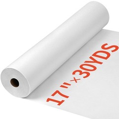 Medium Weight Fusible Interfacing Fabric 17″ x 30yd – Iron-On Non-Woven for Sewi