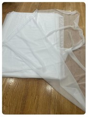 New Star Fabrics Sheer Voile Chiffon Draping 10 Yards 120 Wide White Voile Use