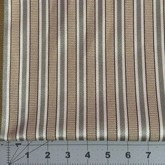 5 Yards Champagne and Sage Striped Home Decor Fabric