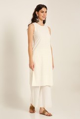 Shopping Queen Womens Rayon Lucknowi Chikankari Embroidery Straight