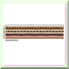 Tribal Pattern Waterproof Fabric 108×58 inches