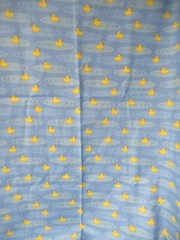 Fabric Traditions- Challis Roos Ducks Swimming In Pond VTG 2011 30″X44 NEW