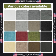2 Pack Self-Adhesive Linen Fabric Patches for Sofa and Car Repair