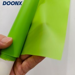 DoonX Frosted Grass Green TPU Film Waterproof Jelly Fabric 450mm Wide 0.15mm Bag