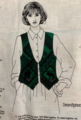 DREAMSPINNERS – OUT OF THE WOODS ADULT VEST PANEL BY VIP CRANSTON, XS-L
