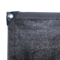 5′ 6′ 8′ Black Fence Windscreen Privacy Screen Shade Cover Fabric Mesh Garden