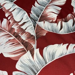 Sevenberry Stylish Aloha Fabric by the Yard Made in Japan 2 7/8 Yards X 44” W