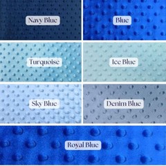 Snuggle Dots Minky 60 Inch- Fabric by The Yard