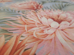 Tommy Bahama HARBOR ISLAND SEAMIST Pink Blue Tropical Floral Drapery Uph Fabric