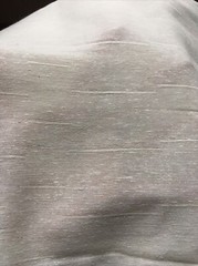 60% Silk 40%Cotton fine Fabric 43” wide clothings shirt lining by yard unbleach