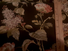 Waverly CLIFFSIDE COTTAGE Floral French Country Upholstery Fabric 3 1/2 Yards