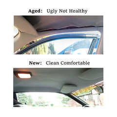Foam Backed Headliner Fabric Upholstery Replace Car Roof Dirty/Torn/Sagging DIY