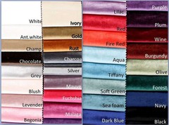 Shiny Soft Velveteen Fabric, 72 Inch. in Width, for Drapery, Pillows, Slipcovers