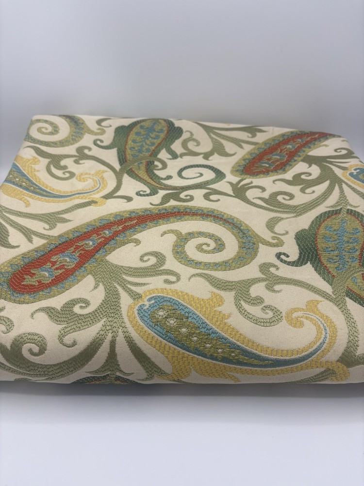 Damask Paisley Material 3 Plus Yards 60 Inch Wide Make Great Throw Pillows