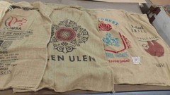 Burlap Coffee Sacks – Assorted Sizes – 20 Pieces