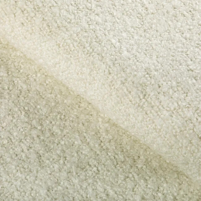 Kravet Ivory Plain Textured Nubby Boucle Weave Upholstery Fabric 0.80 yd 36114-1