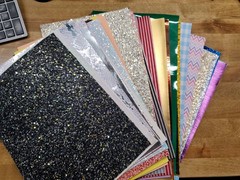 WHOLESALE LOT 15 Bulk Faux Leather Sheets Crafting Fabric for Sewing Bow Making
