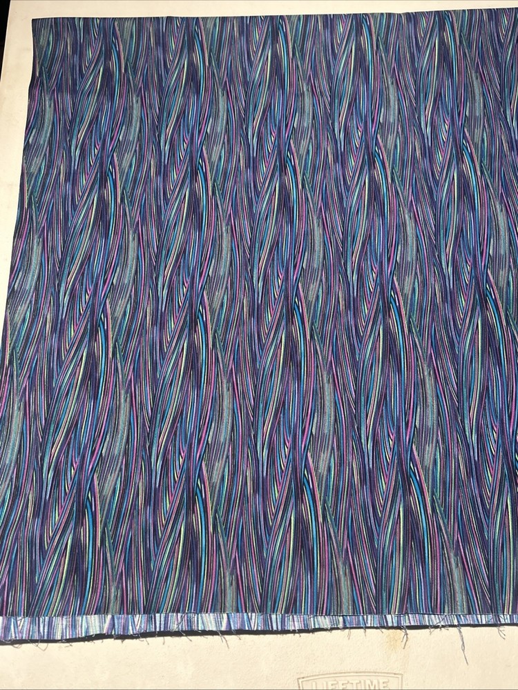 2 Continuous Yards Hoffman “Spectrum” Quilting Fabric Style D712