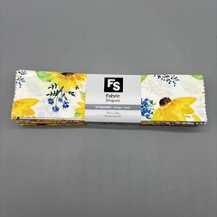 FS fabric shapes – 20 squares 10 x 10” Sunflower Day 5 Designs 4 Per Design